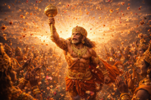 Hanuman Chalisa Chaupai 13 Meaning: Sahas Badan Tumharo Jas Gaave