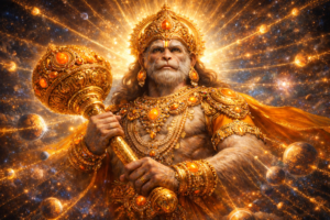 Hanuman Chalisa Chaupai 3 Meaning: Mahaveer Bikram Bajrangi