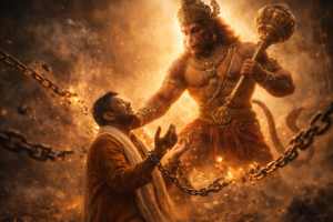 Hanuman Chalisa Chaupai 36 Meaning: Sankat Kate Mite Sab Peera