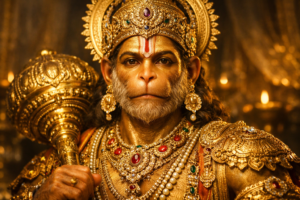 Hanuman Chalisa Chaupai 4 Meaning: Kanchan Varan Viraj Suvesa