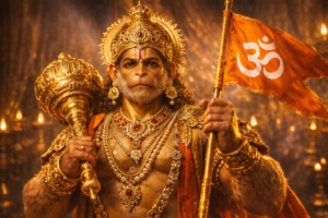Hanuman Chalisa Chaupai 5 Meaning: Hath Bajra Aur Dhwaja Viraje